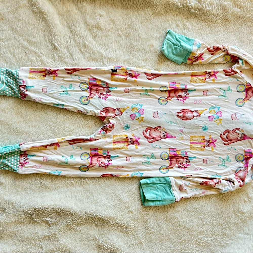 Kids birthday Print One Piece Pajama